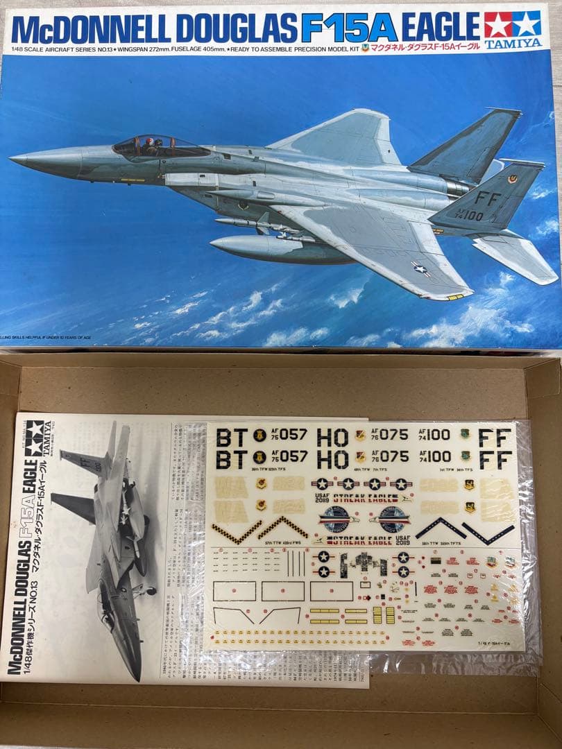 【希少】オオタキ F-16＆タミヤ F-15A イーグル1/48 傑作機セット