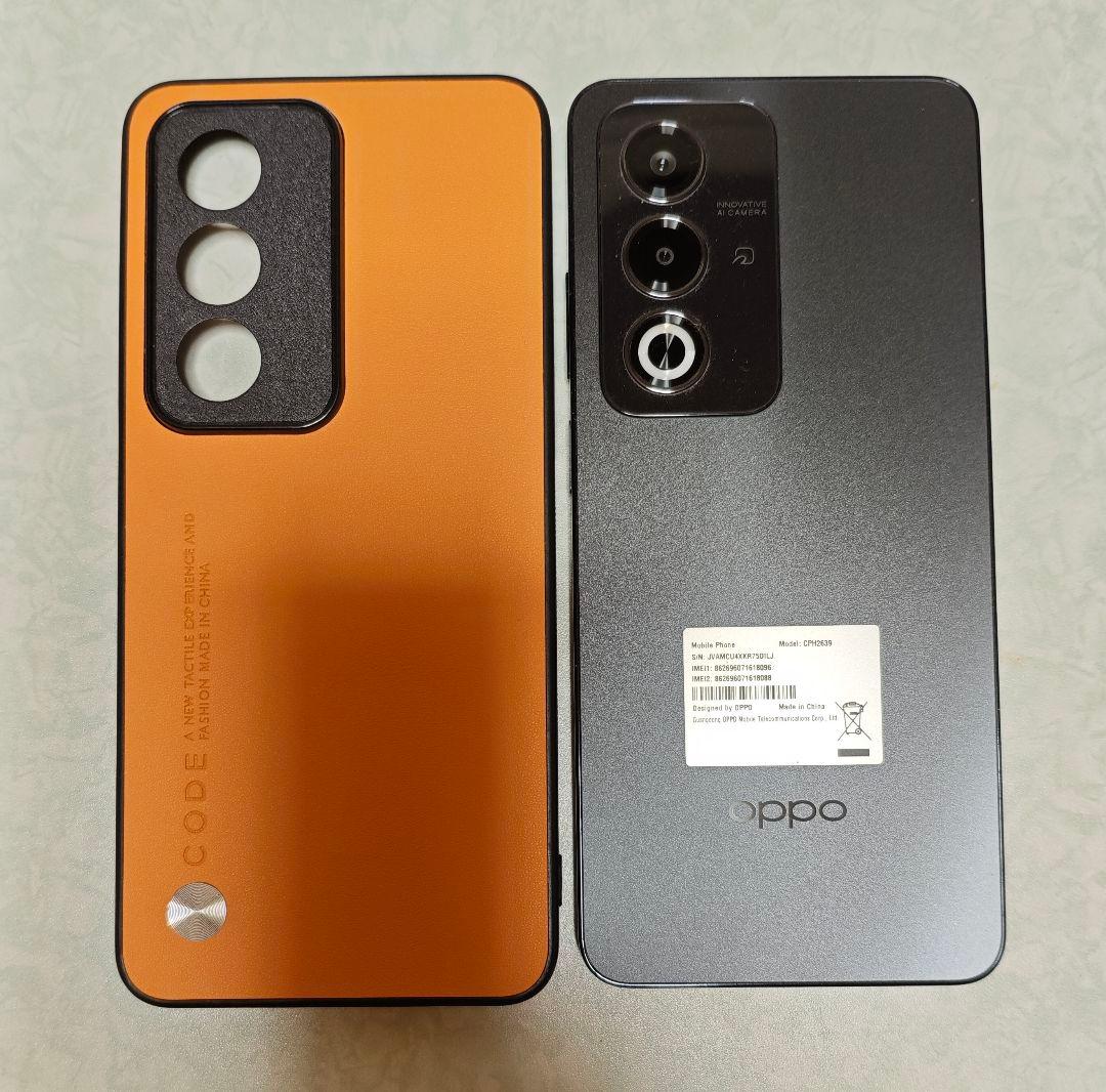 SIMフリー.OPPO A3 5G ケース付き