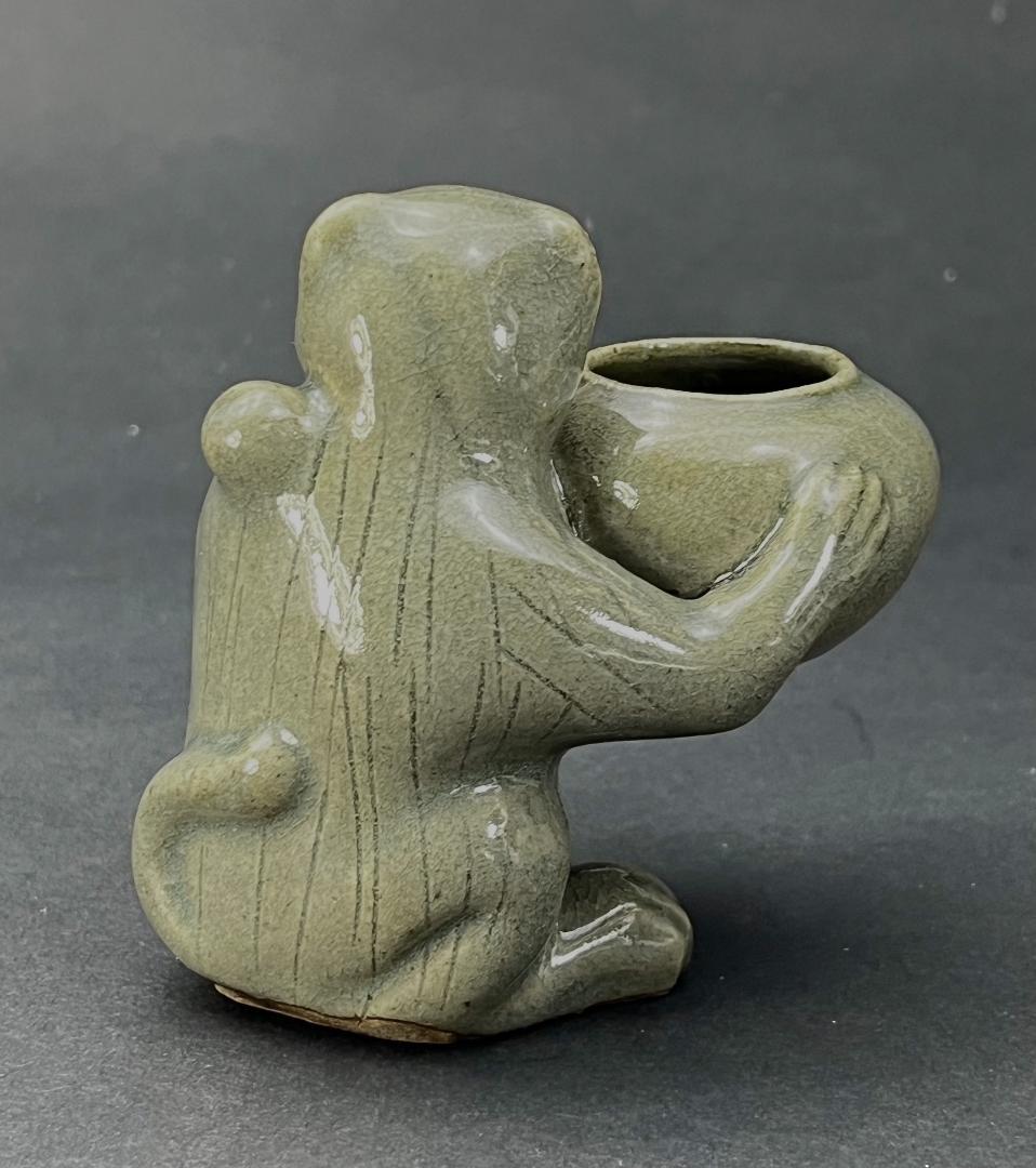 高麗青磁猿香炉