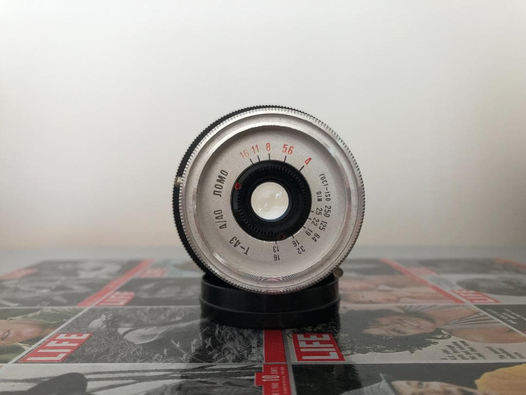 LOMO SMENA 8M T-43 40mm F4 M42マウント 改造レンズ