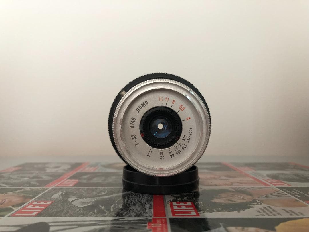 LOMO SMENA 8M T-43 40mm F4 M42マウント 改造レンズ
