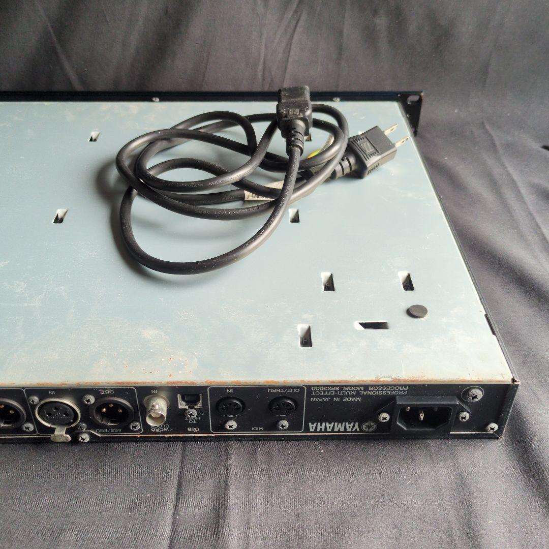 YAMAHA SPX2000 マルチエフェクトプロセッサー 完動品