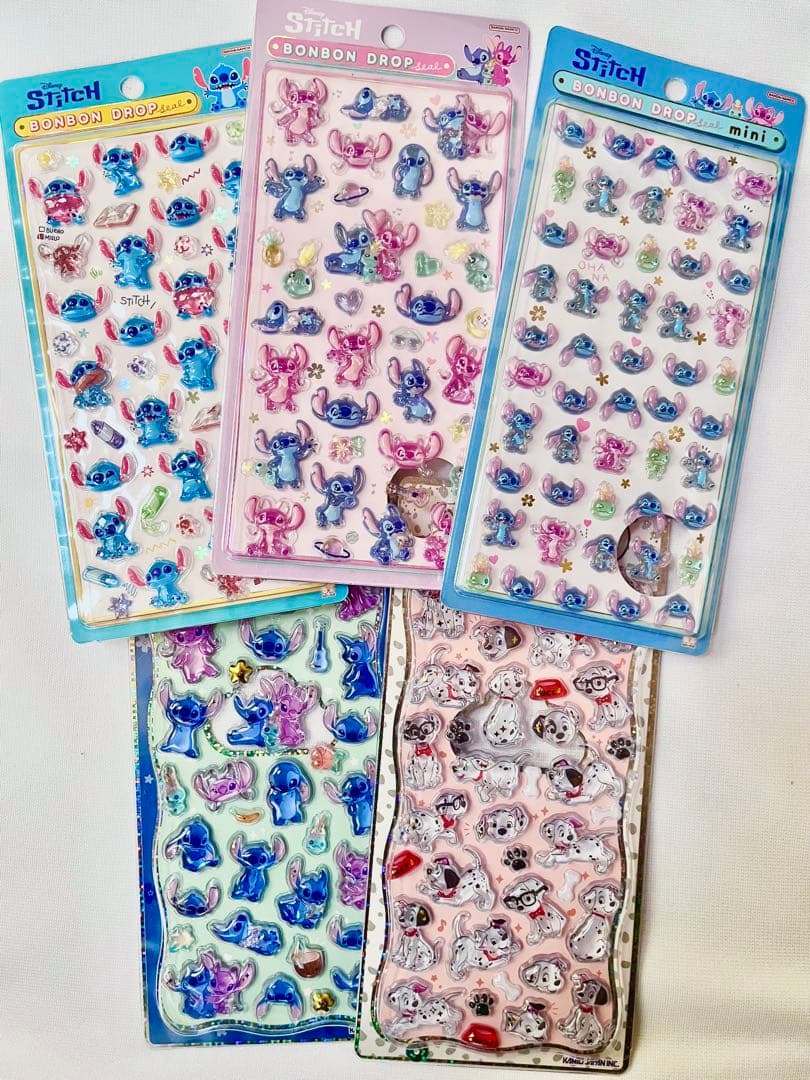 正規品　ボンボンドロップシール　プチドロップステッカー　5個セット