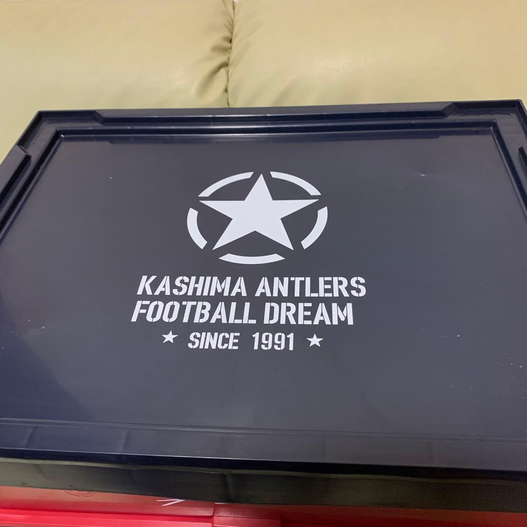 KASHIMA ANTLERS 鹿島アントラーズ　ノベルティ収納ボックス