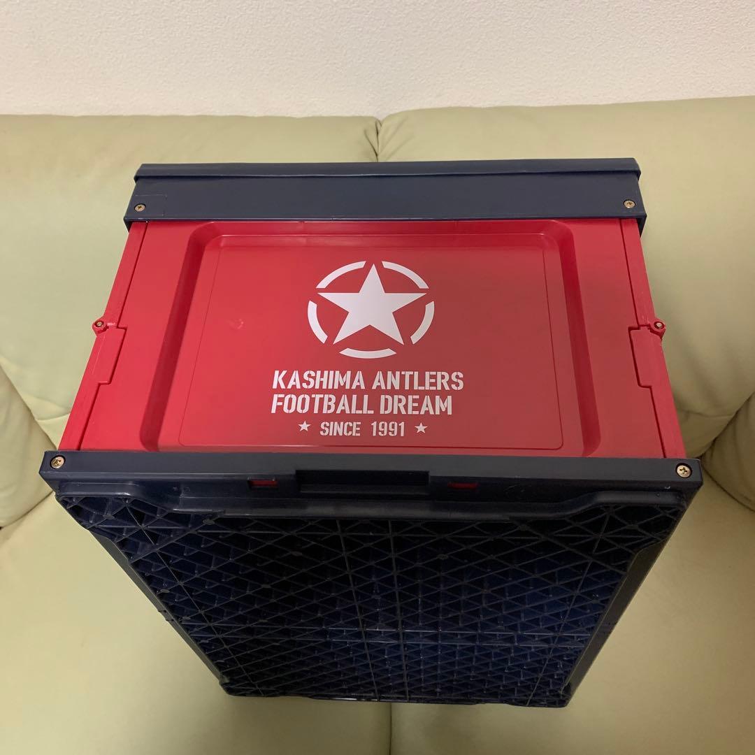 KASHIMA ANTLERS 鹿島アントラーズ　ノベルティ収納ボックス
