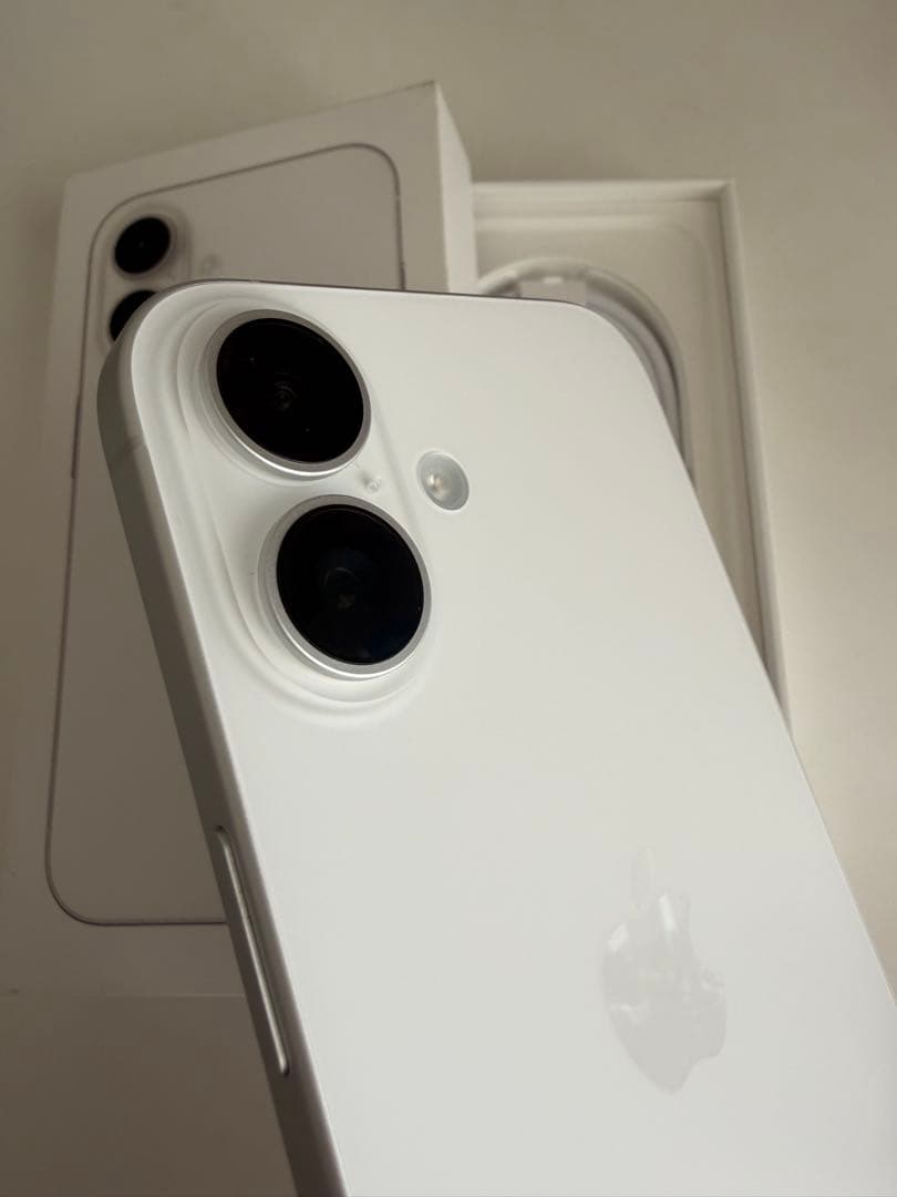 iPhone16 256GB SIMフリー ホワイト