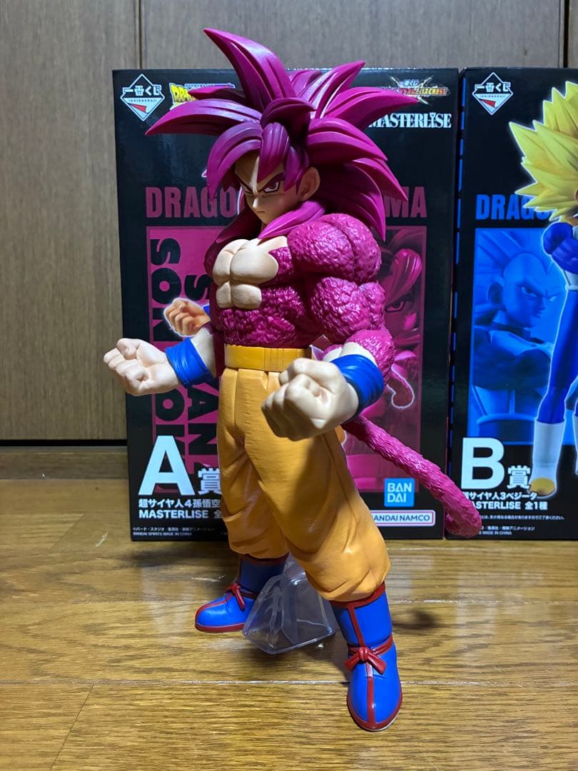 一番くじ　ドラゴンボール　VSオムニバスcross A賞　孫悟空　B賞　ベジータ