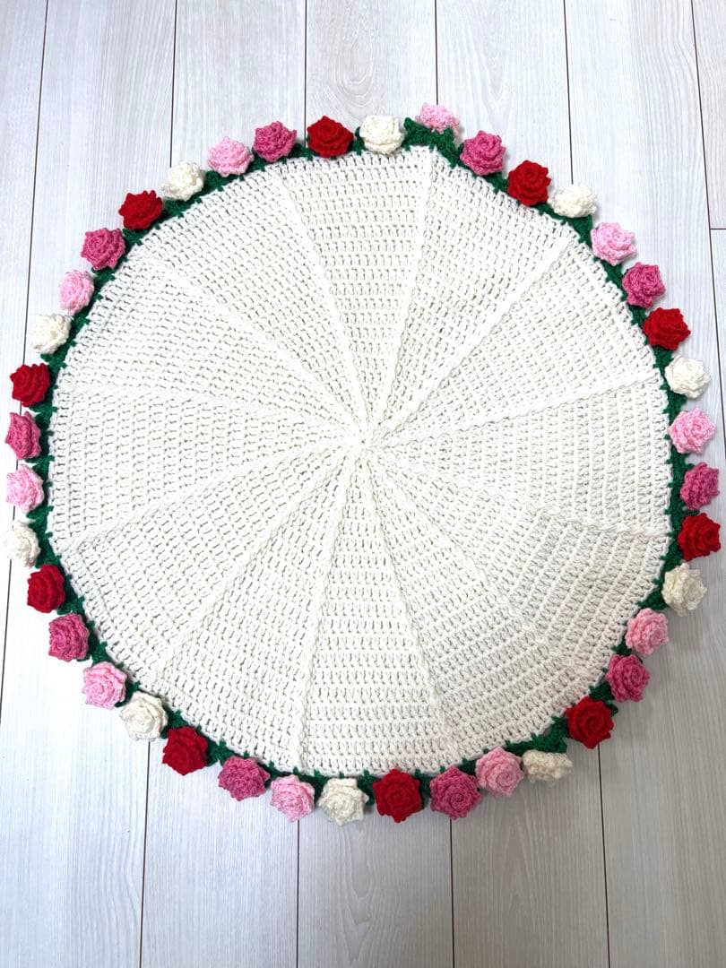 花束ブーケブランケット 薔薇４色