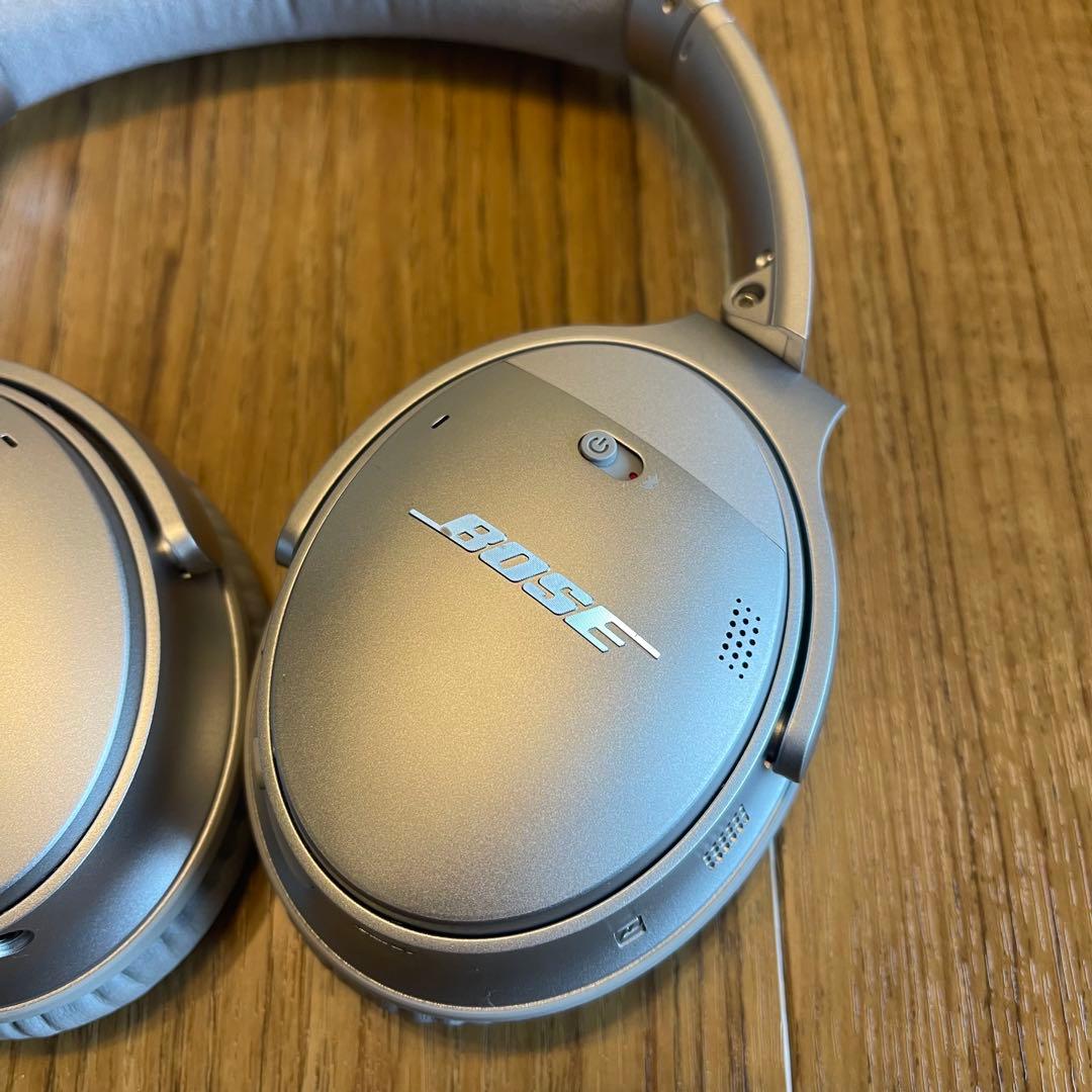 良品！BOSE QUIETCOMFORT35 シルバー ボーズ ヘッドホン