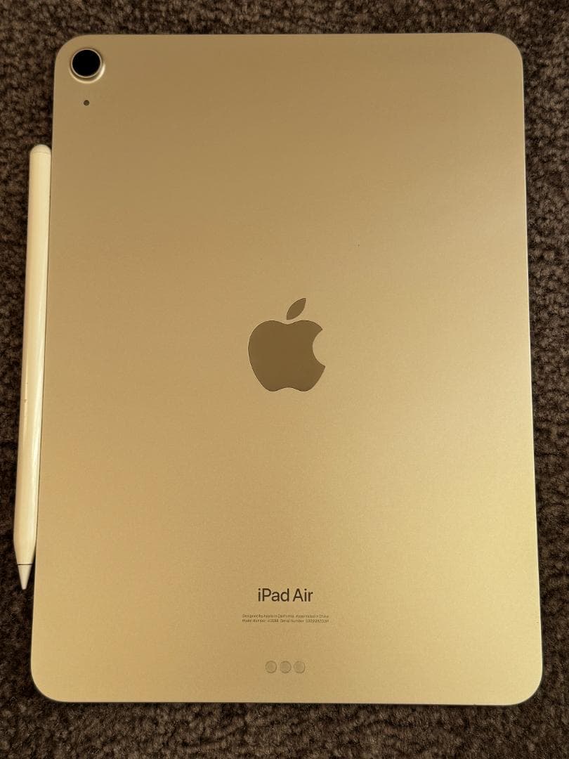 美品 iPad Air 第5世代 256GB Wi-Fi スターライト容量98％