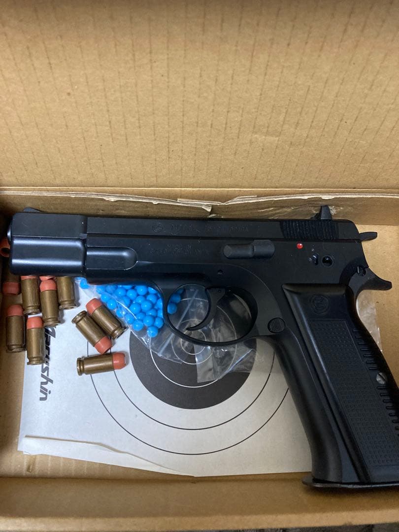 ジャンク　〝発射不能〝　マルシン　cz75 ガスオペレーション