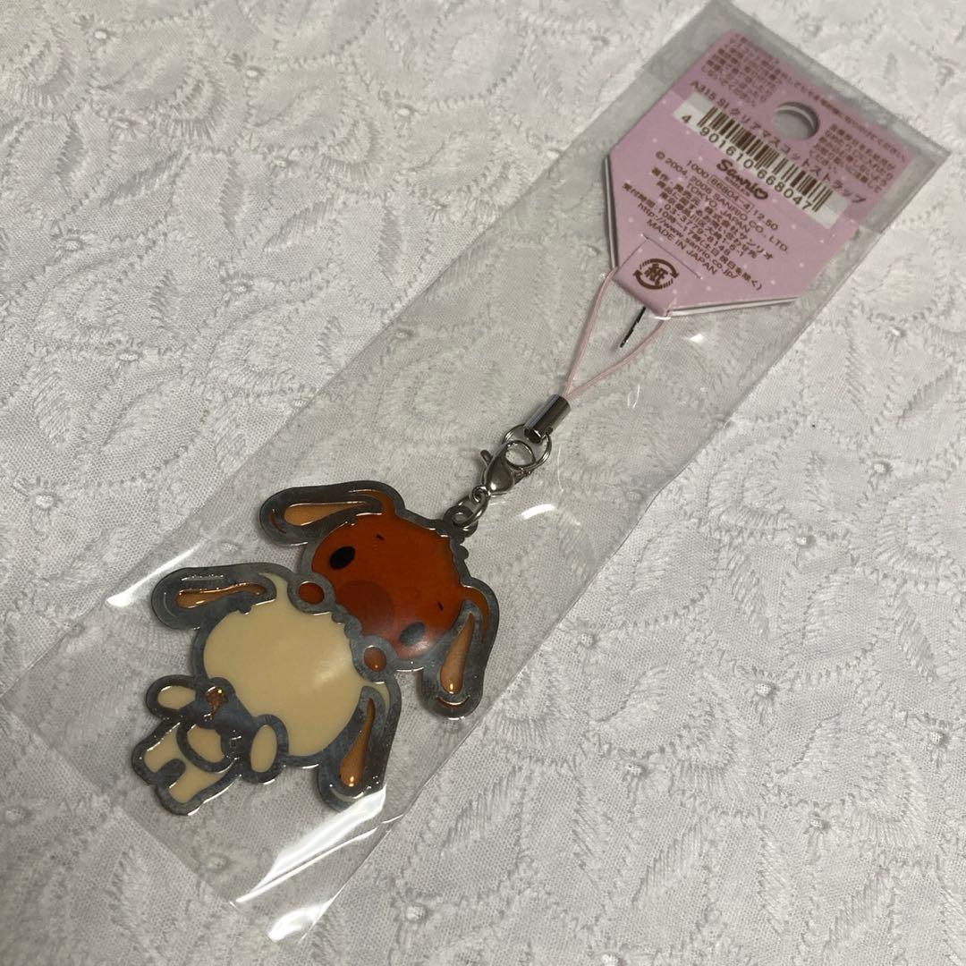 希少！新品　サンリオ　シュガーバニーズ　クリアマスコットストラップ　2006年