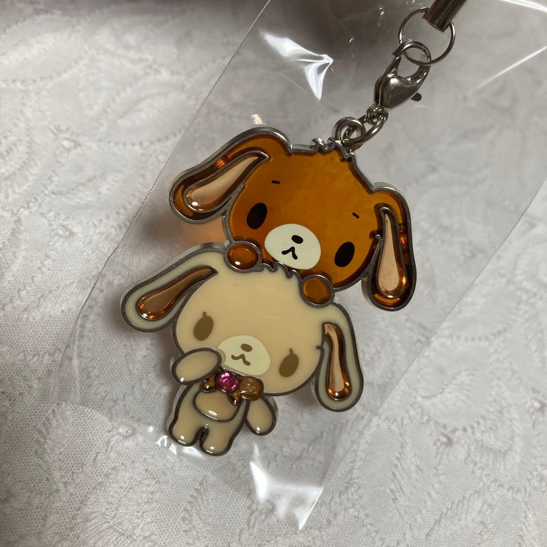 希少！新品　サンリオ　シュガーバニーズ　クリアマスコットストラップ　2006年