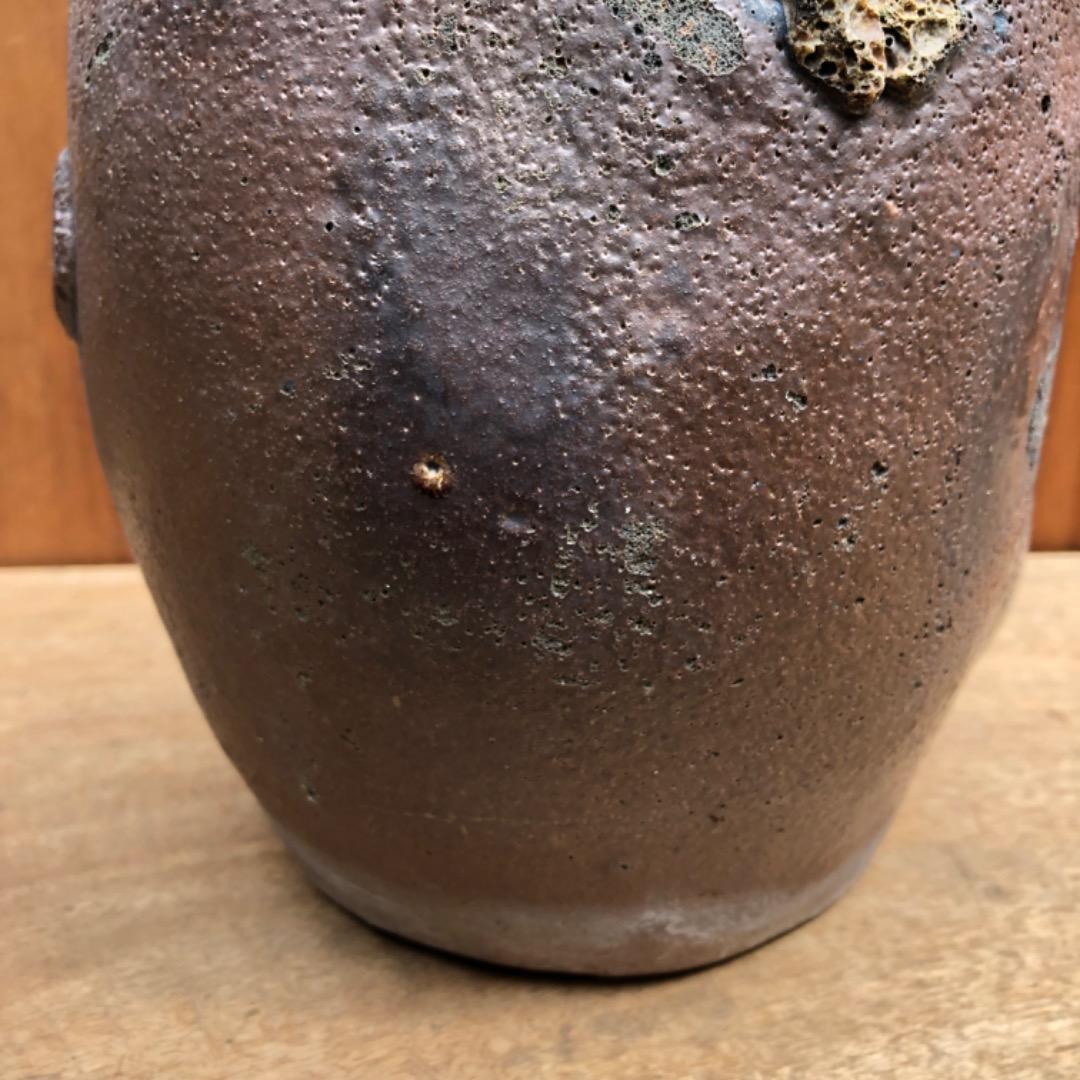 古蛸壺　陶器　アンティーク　花器　古美術　植木鉢