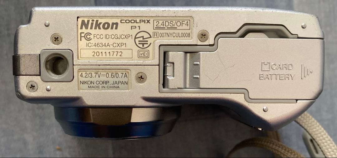 N3266 NikonCOOLPIX P1 Wi-Fi搭載デジタルカメラ