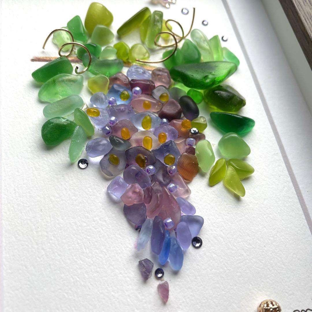 シーグラスアート　おんじ様♡ リクエスト