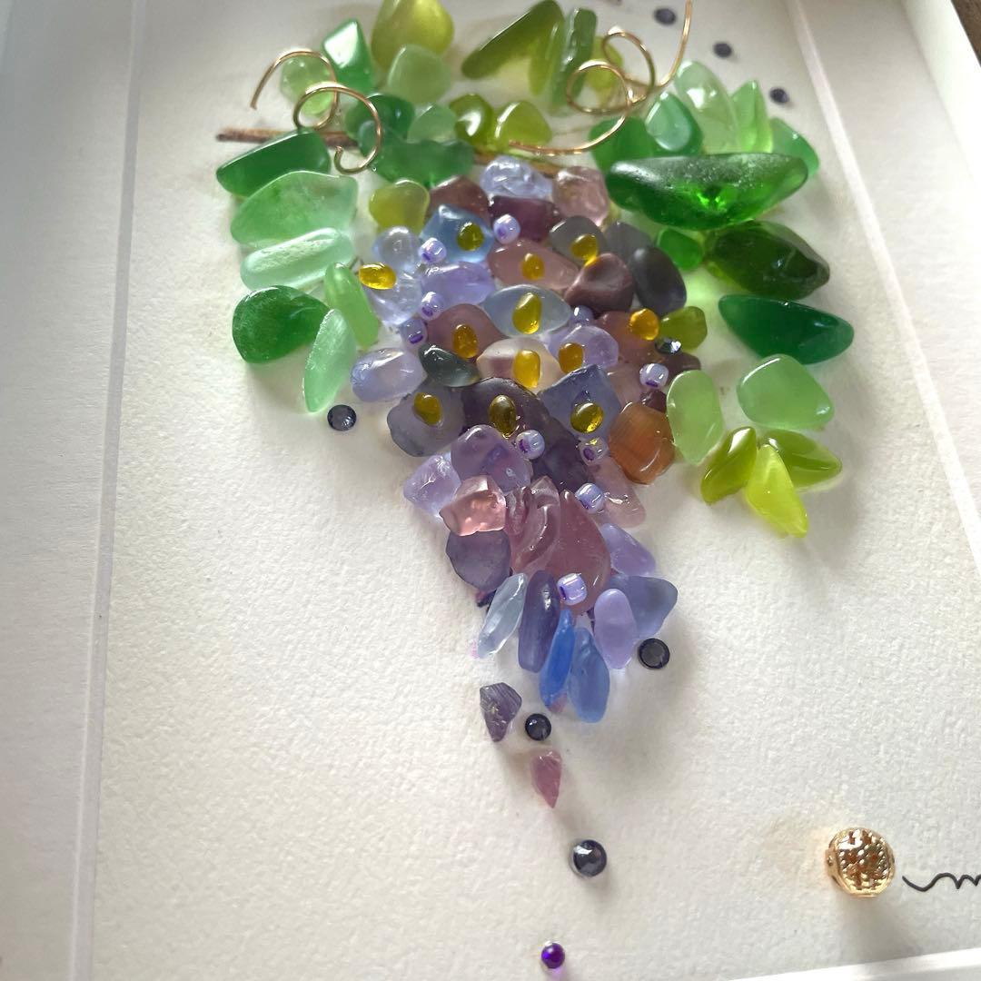 シーグラスアート　おんじ様♡ リクエスト