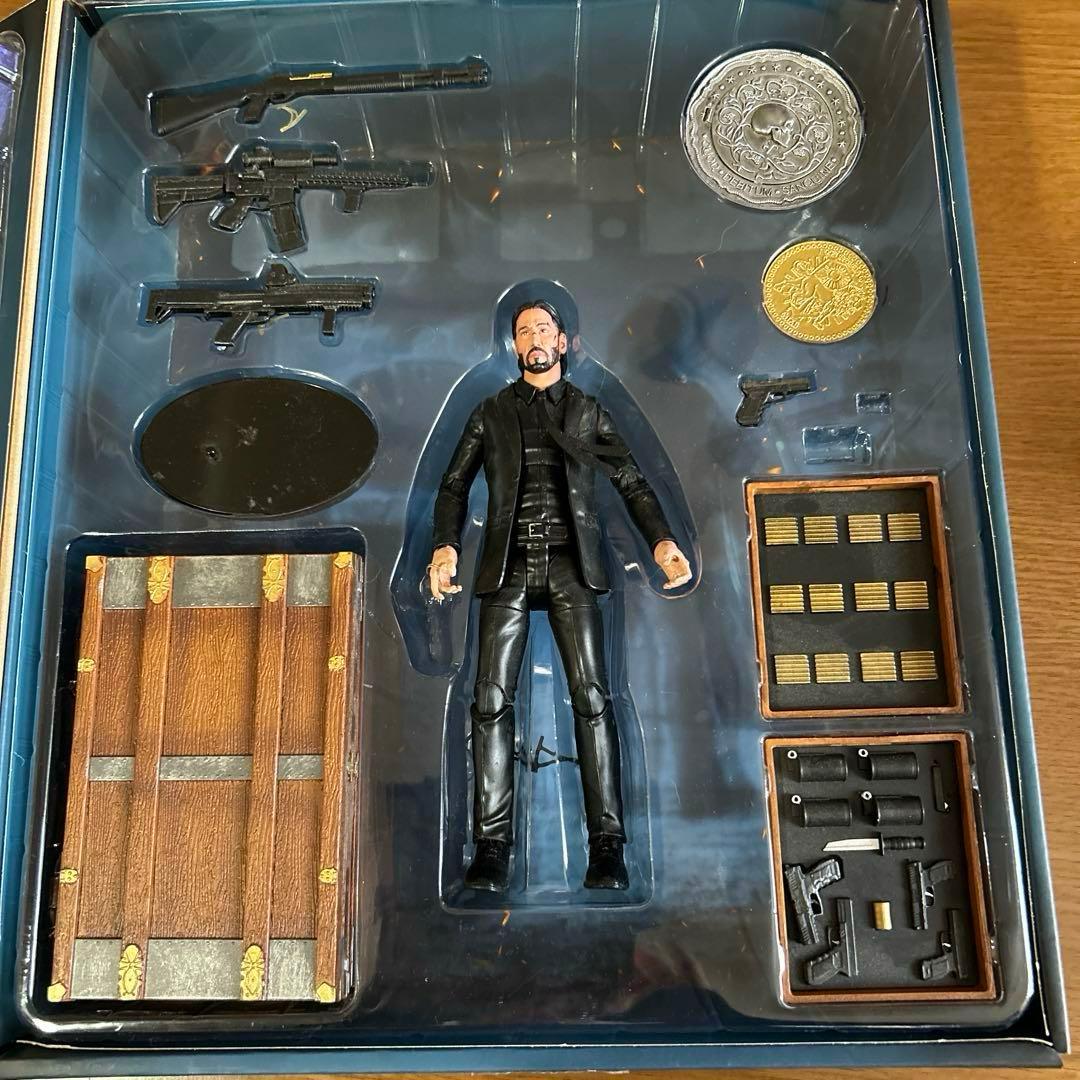 ジョンウィックアクションフィギュアボックスセット アクセサリー付