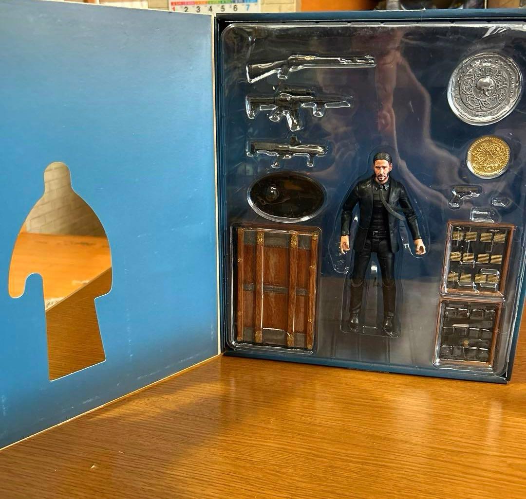 ジョンウィックアクションフィギュアボックスセット アクセサリー付