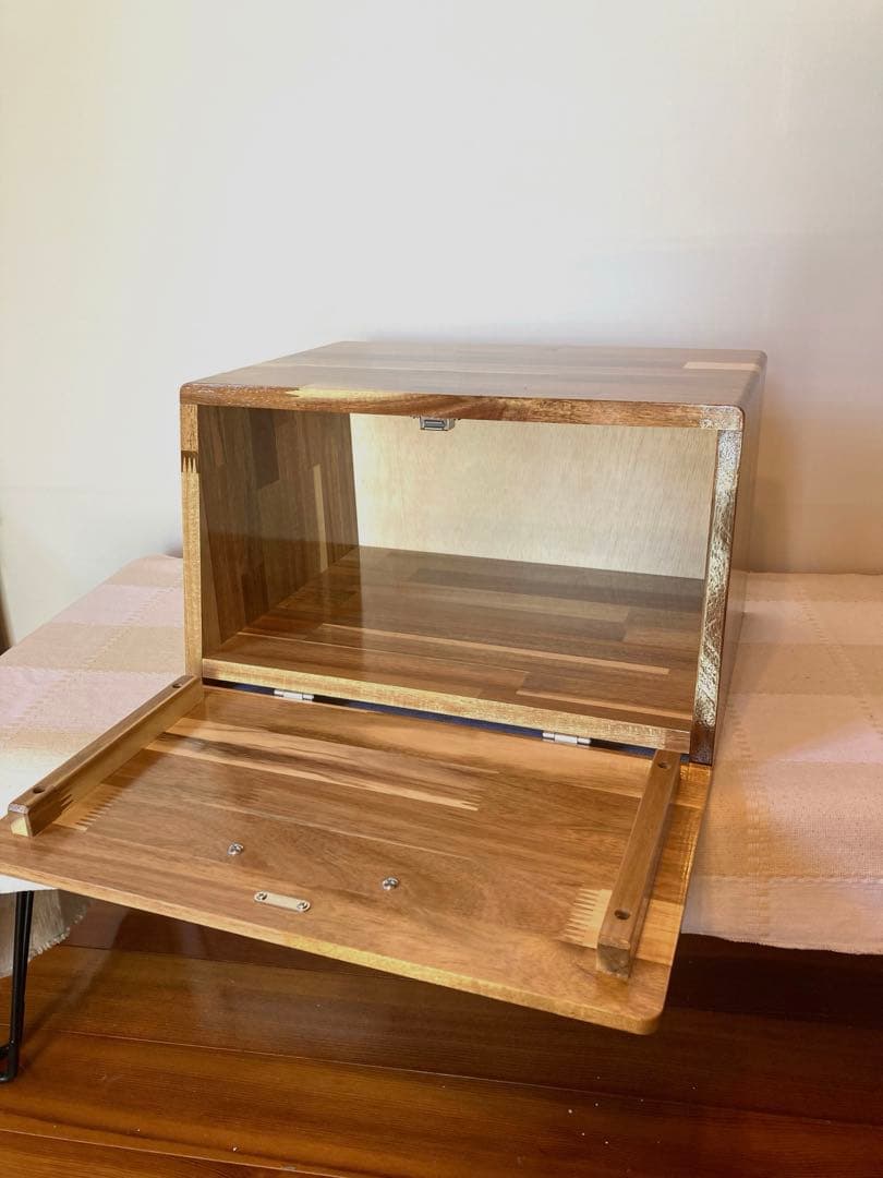 大きめ 素敵な ブレッドケース 大容量 キッチン　シェルフ