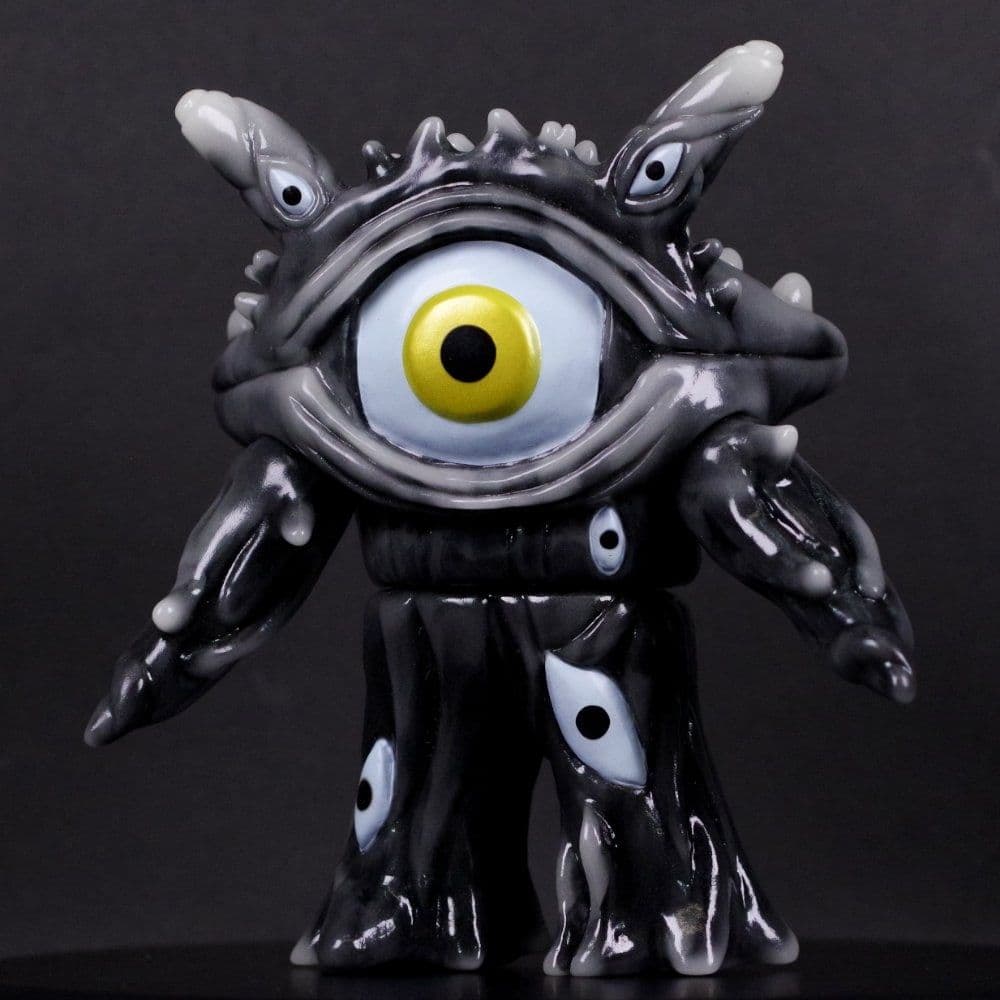 SCIENCE PATROL サイエンスパトロール ガンQ マーブル蓄光 ソフビ