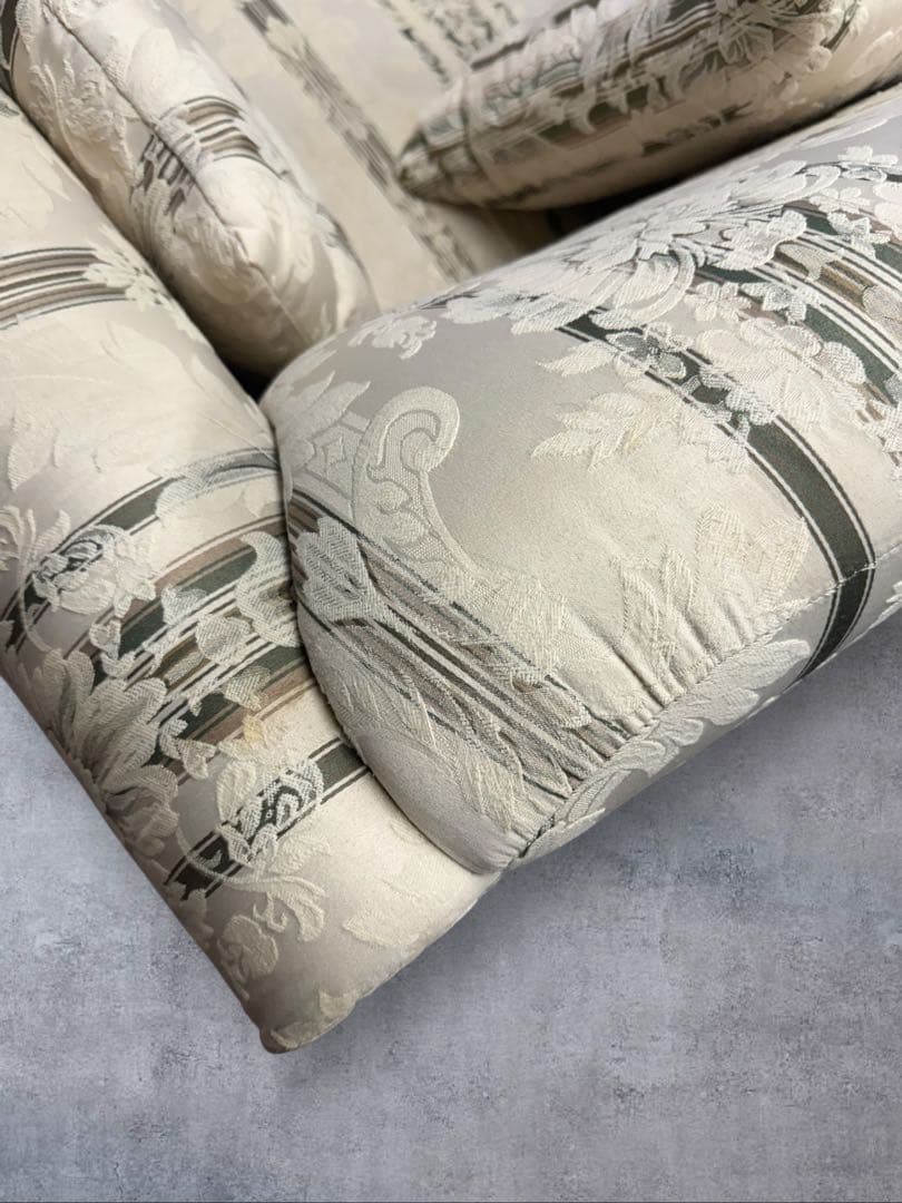 【美品】高級ソファ IDC大塚家具 3人掛けソファ モンターナ SD-476