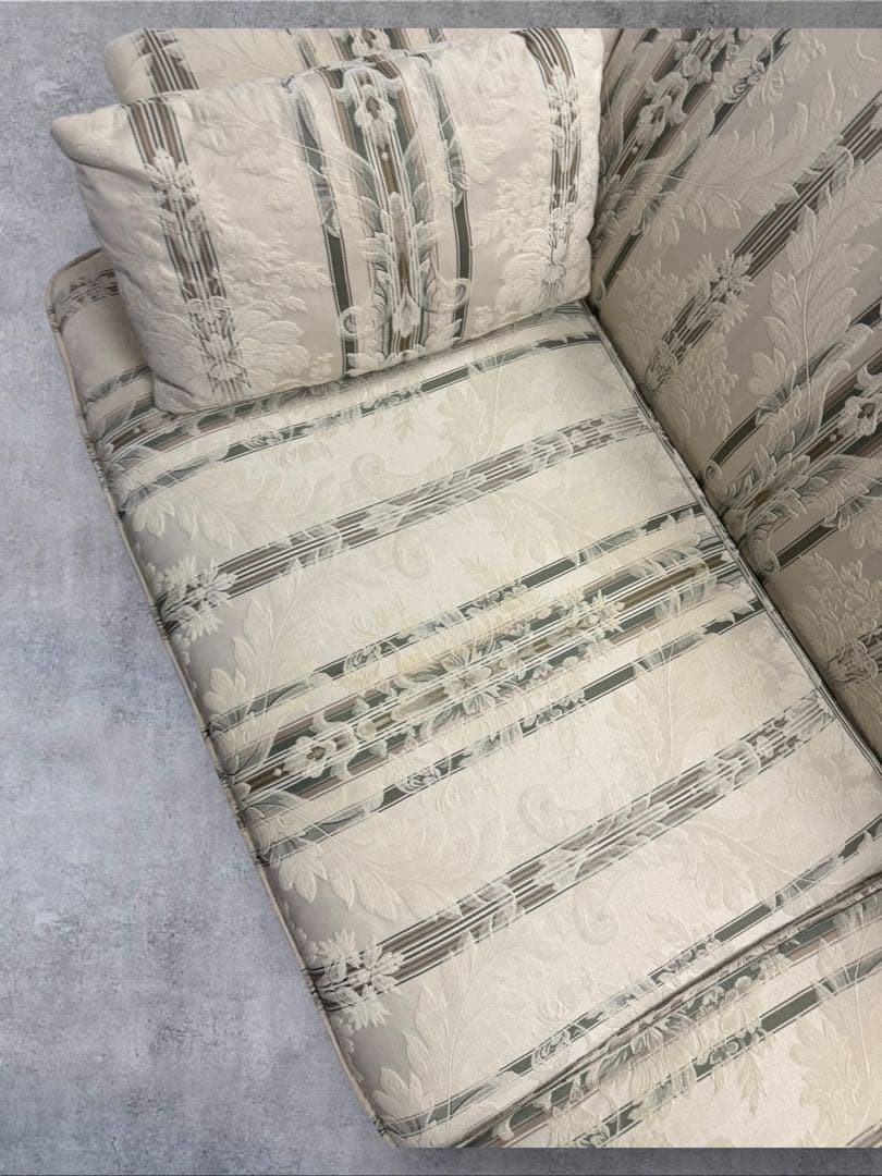 【美品】高級ソファ IDC大塚家具 3人掛けソファ モンターナ SD-476