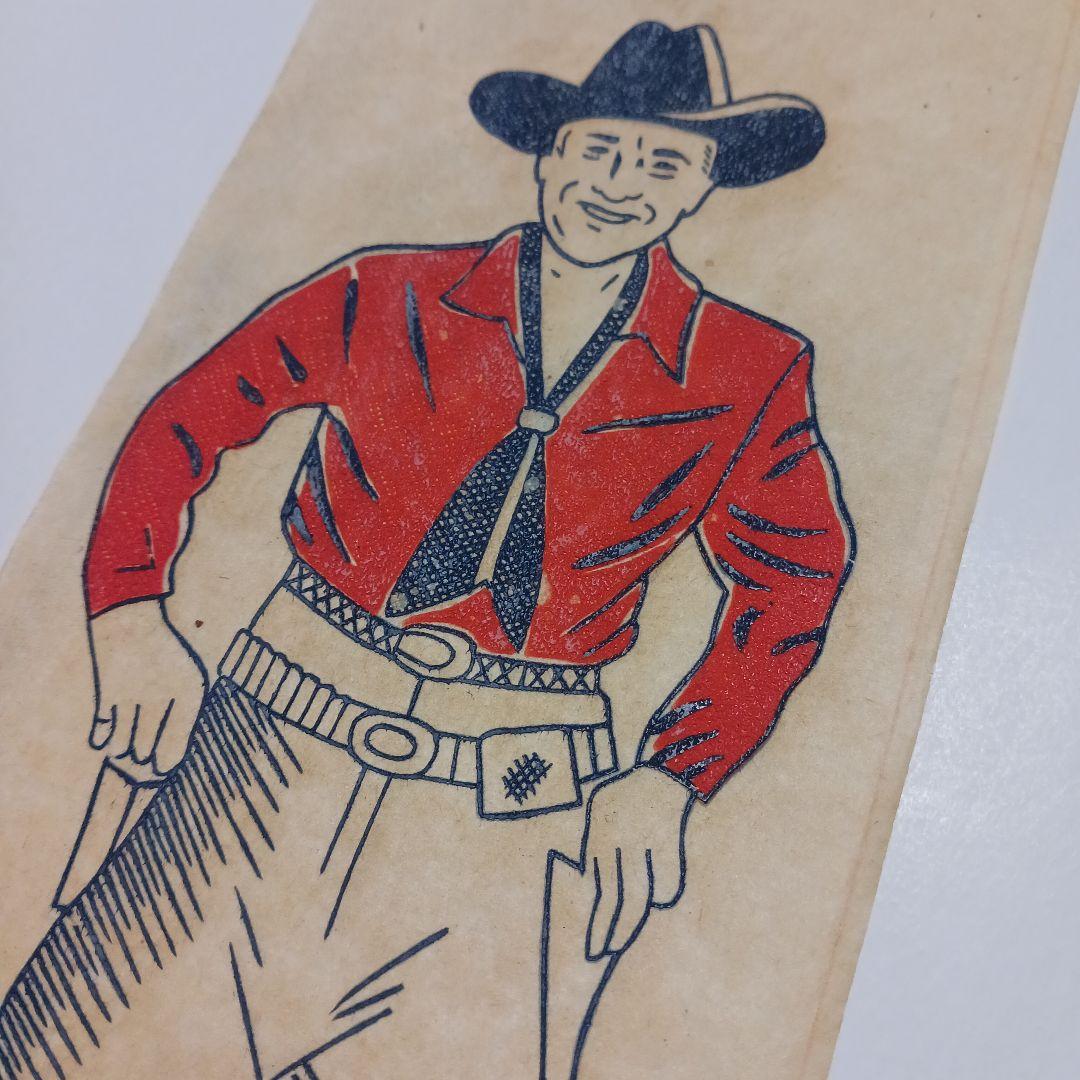 AMERICAN TRANSFERS PICTURES COWBOY 転写紙