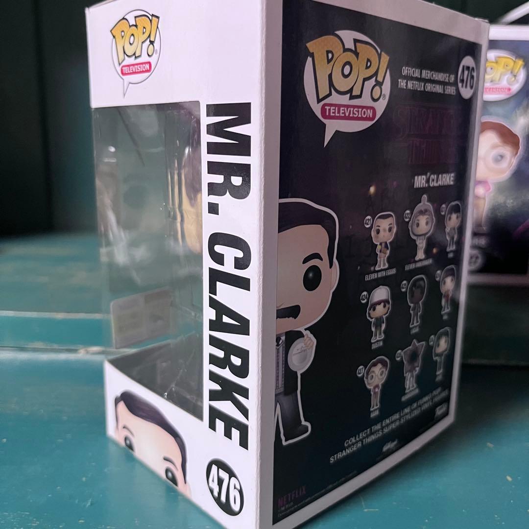 ストレンジャーシングス　Mr. Clarke フィギュア 476 限定版