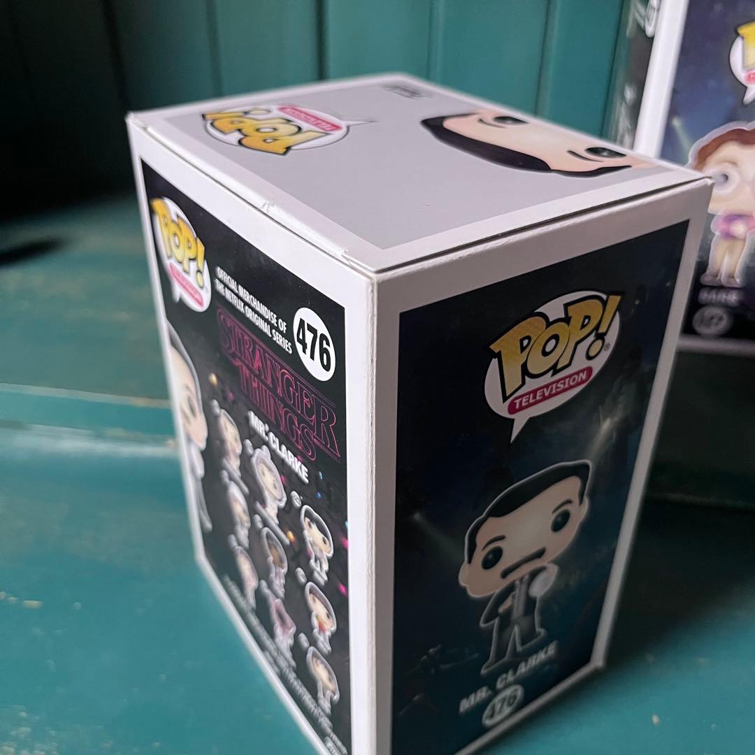 ストレンジャーシングス　Mr. Clarke フィギュア 476 限定版