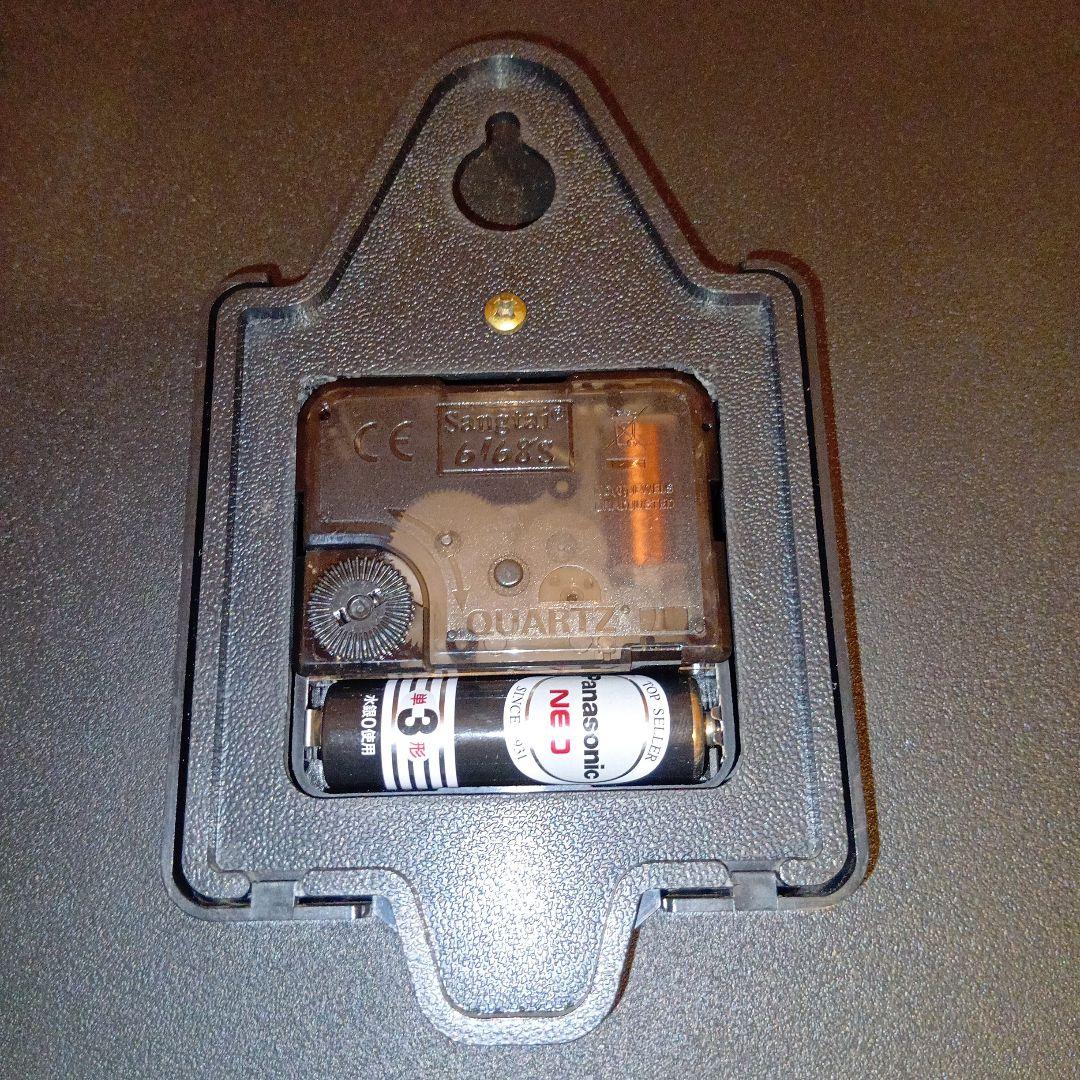 当時物　レトロポップ　コカコーラ　壁掛け時計　ムーブメントと針を新品交換　静音