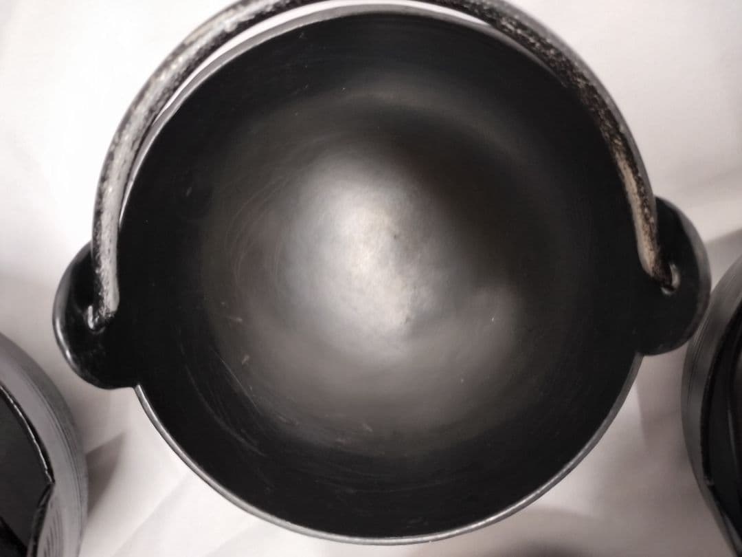 中古　アルミ 1人用 いろり鍋 色々付きセット