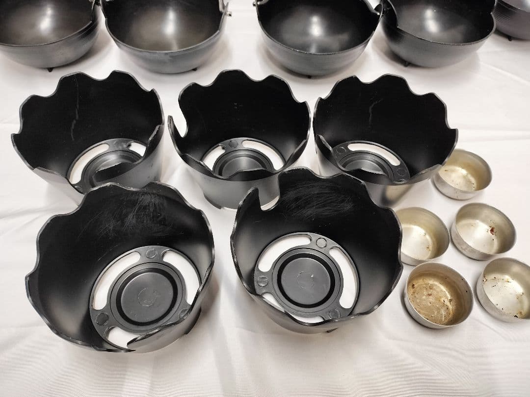 中古　アルミ 1人用 いろり鍋 色々付きセット