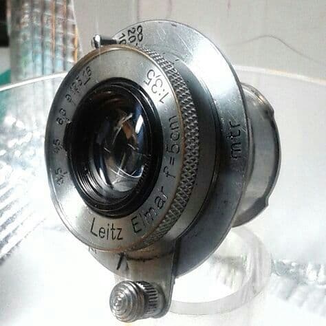 【断捨離】★希少★Elmar 沈胴 5cmF3.5