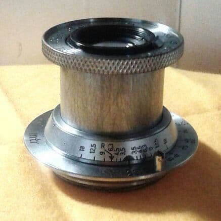 【断捨離】★希少★Elmar 沈胴 5cmF3.5