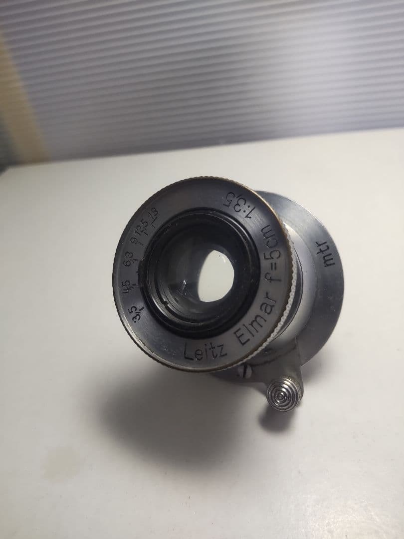 【断捨離】★希少★Elmar 沈胴 5cmF3.5