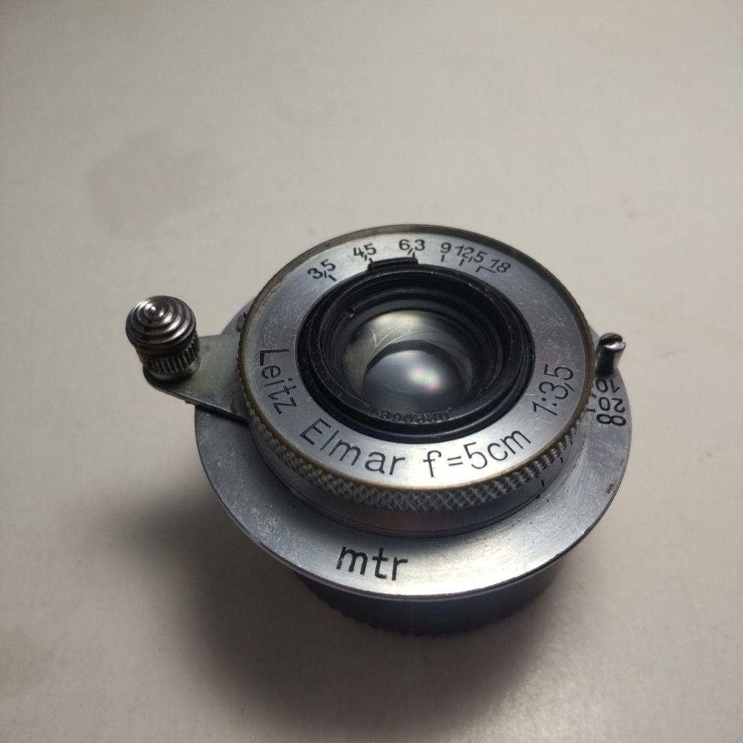 【断捨離】★希少★Elmar 沈胴 5cmF3.5