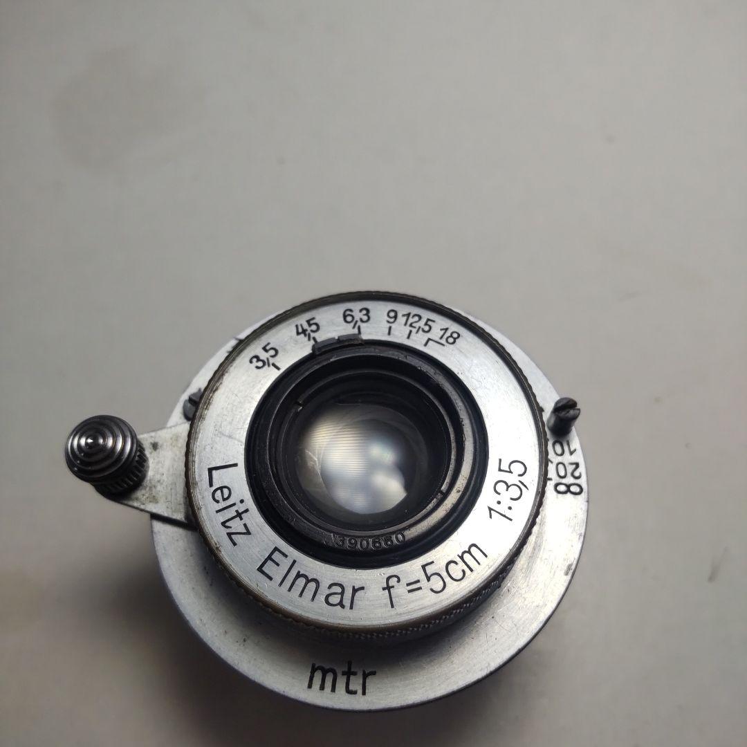 【断捨離】★希少★Elmar 沈胴 5cmF3.5