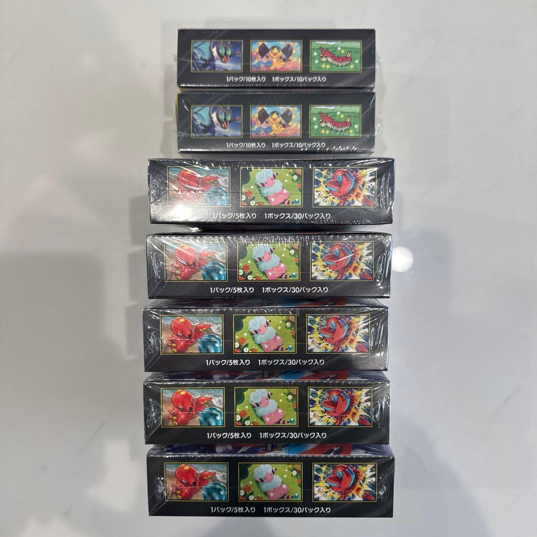 ポケモンカード　新品未開封　シュリンク付きBOX まとめ売り