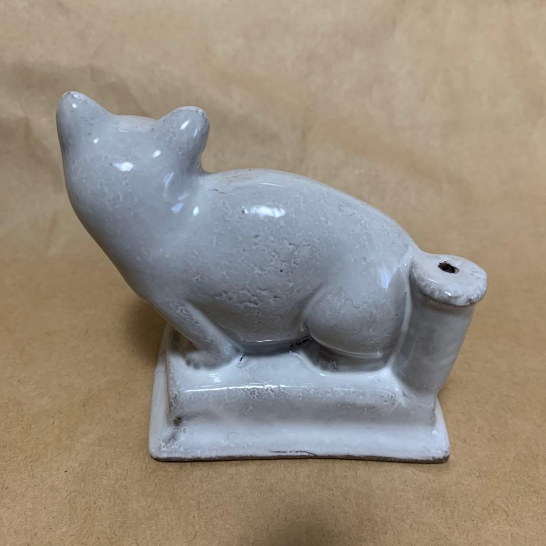 アスティエ　猫のお香立て　インセンスホルダー