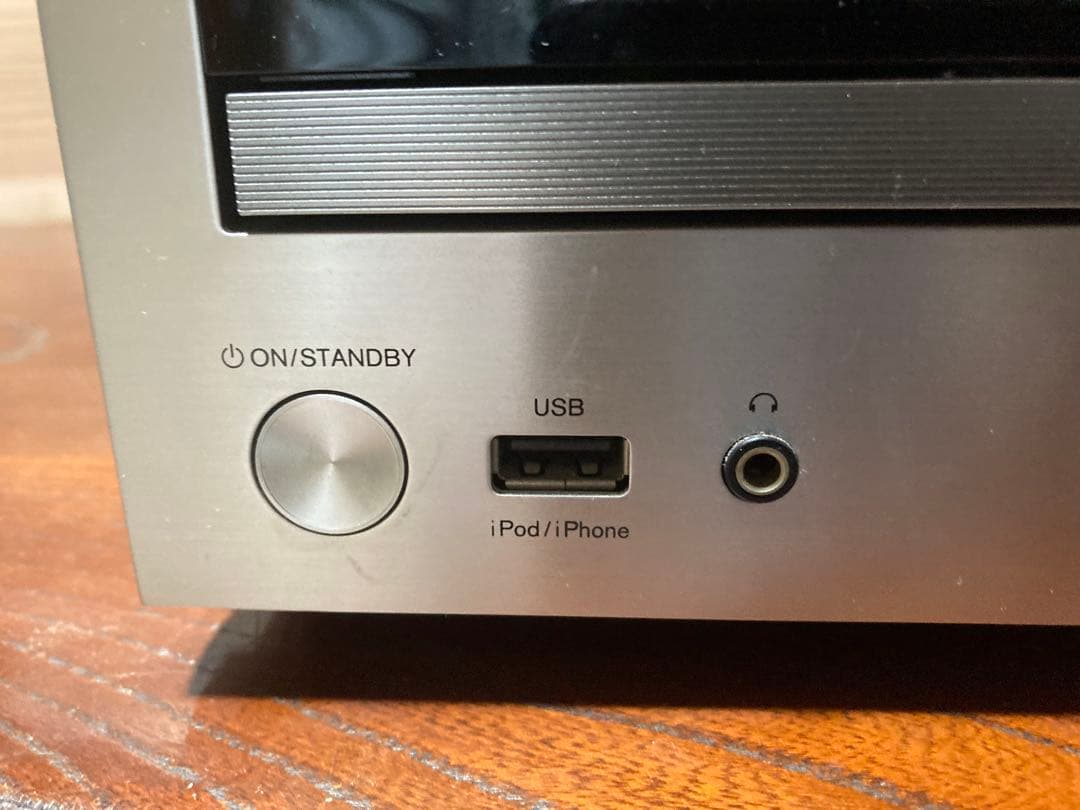 ONKYO ミニコンポ ネットワーク機能 シルバー CR-N755