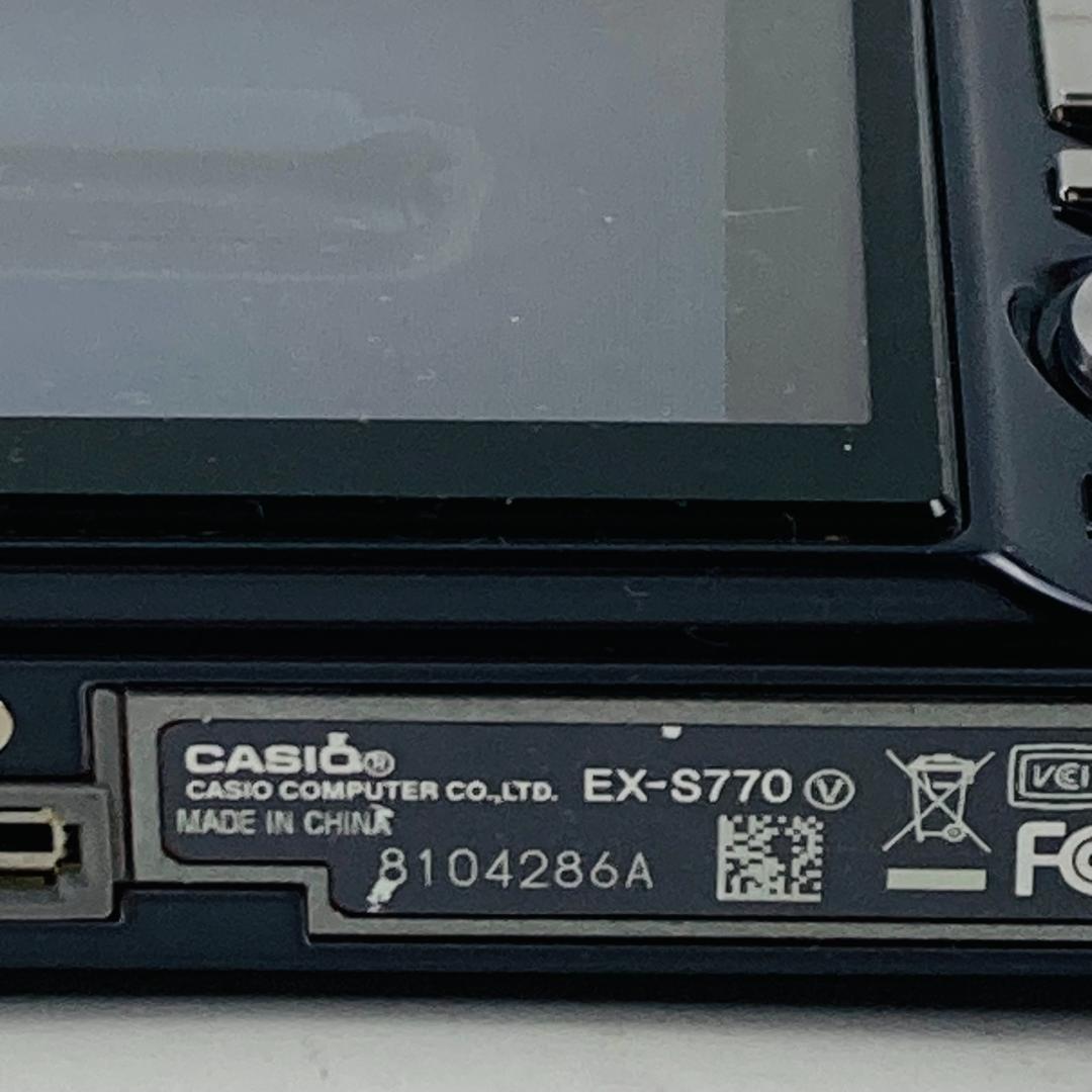 CASIO EXILIM EX-S770 720万画素 デジタルカメラ コンデジ