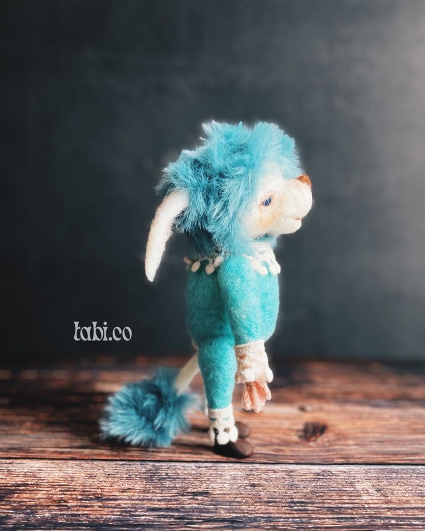 羊毛フェルト アートドール パポテ プナさん