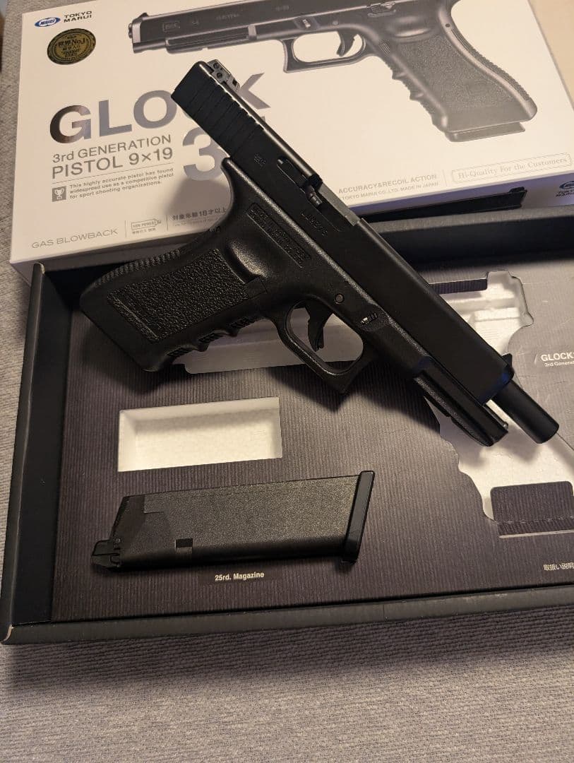 東京マルイ GLOCK 34 ジェネレーション3ガスブローバックガン（ほぼ新品）