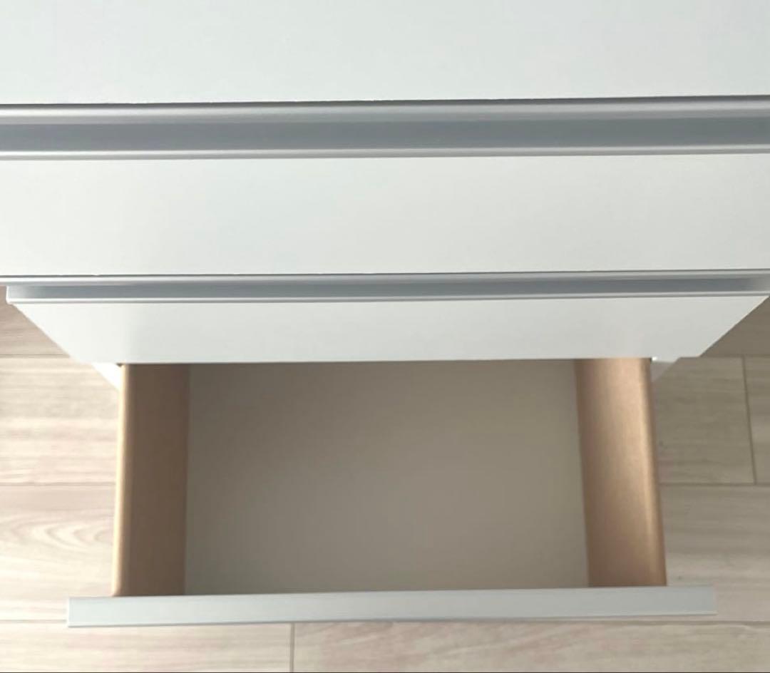 ベルメゾン　奥行30cmのカウンター下引戸収納 チェスト　カウンター下　収納