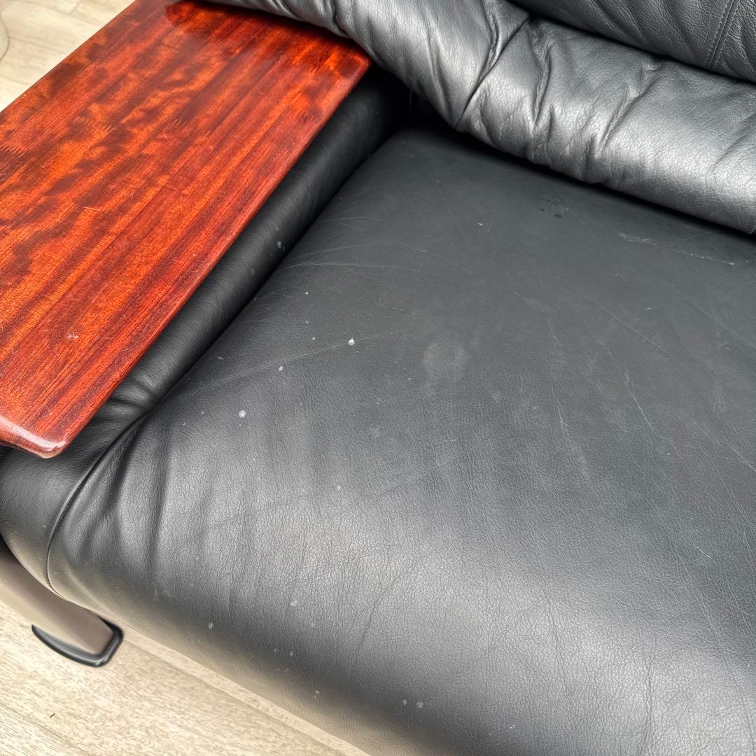 karimoku カリモク vivente ビベンテ 3人掛け　ソファ　総革