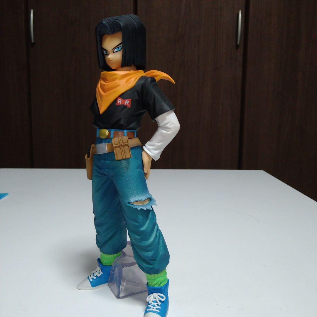 一番くじ ドラゴンボールEX 人造人間の恐怖 17号 18号フィギュア【箱無し】