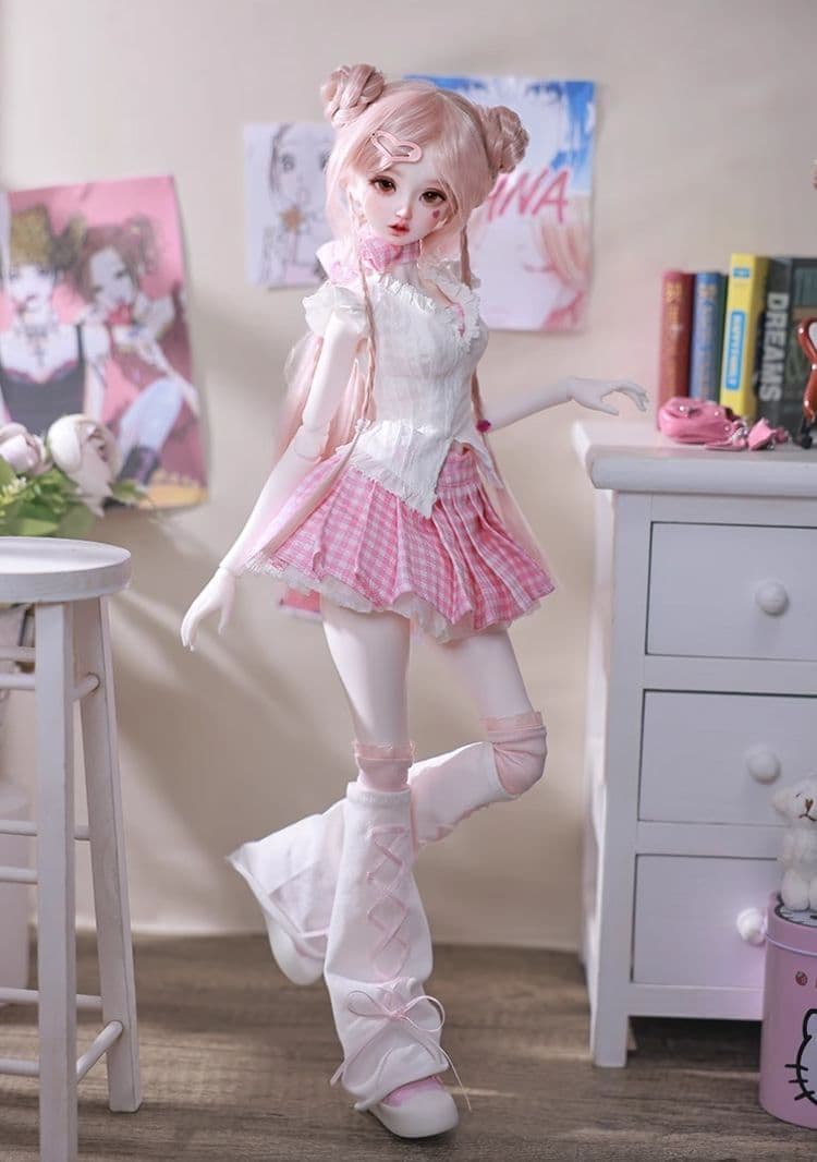 AX121 BJD 1/4 ドール本体 Monet 球体関節人形 ハンドメイド