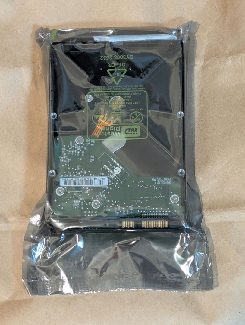 新品未開封 WD Green 2TB HDD