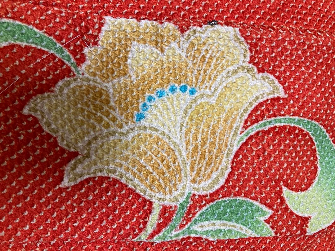 藤娘きぬたや被布　3歳祝い着